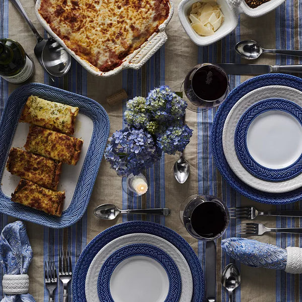 Le Panier Dinner Plate - Delft Blue