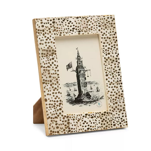 Ismailia Spotted Gold Frame- 4x6