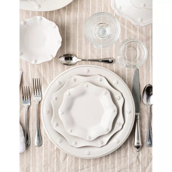 Berry & Thread Dinner Plate- Whitewash