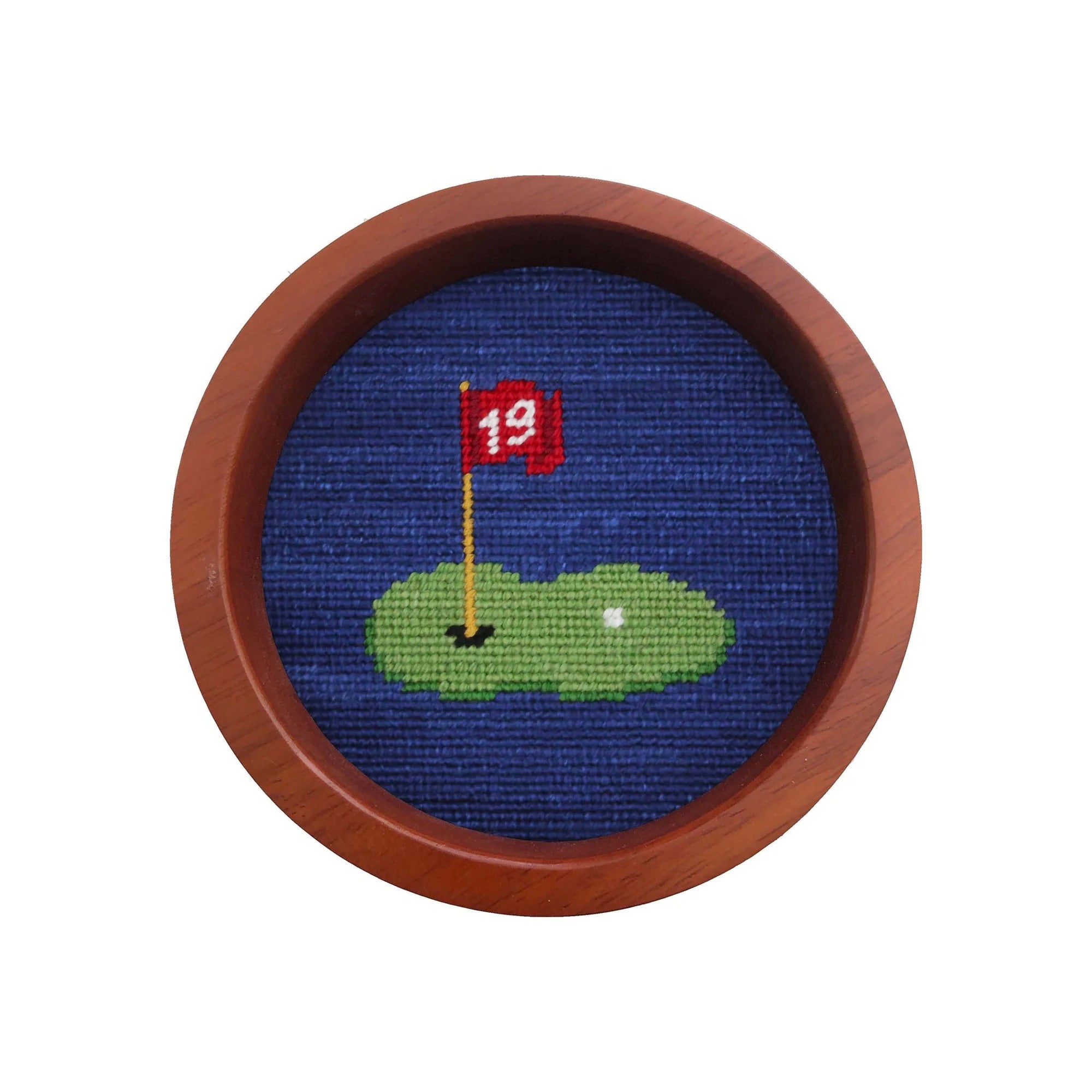 Wine Bottle Coaster- 19th Hole