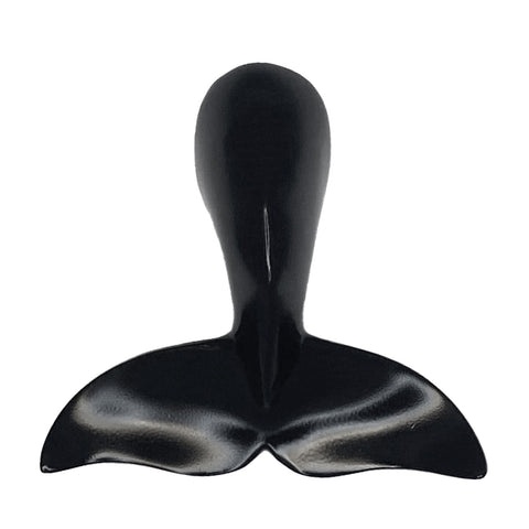 Whale Tale Door Knocker- Black