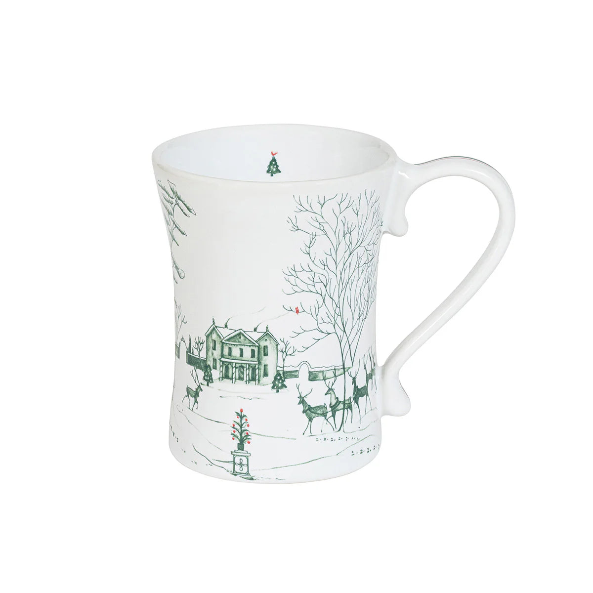 Winter Frolic Mug- Evergreen