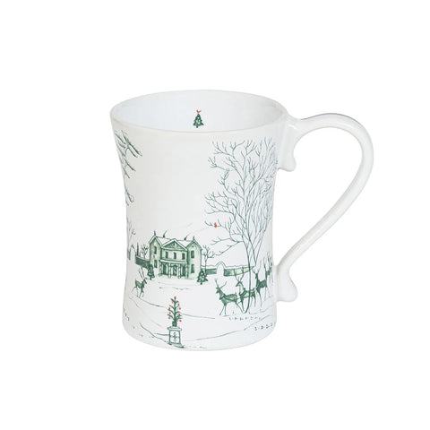 Winter Frolic Mug- Evergreen