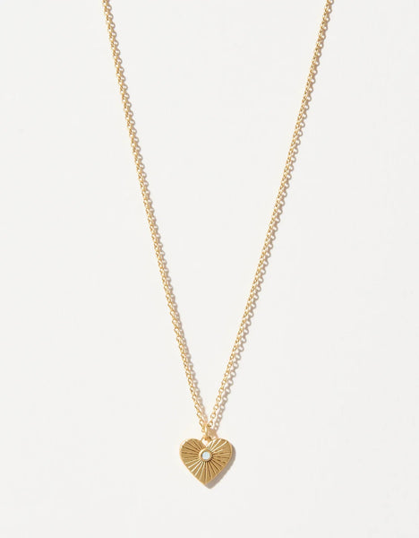Sea La Vie Necklace 18" Mama/Heart of Gold