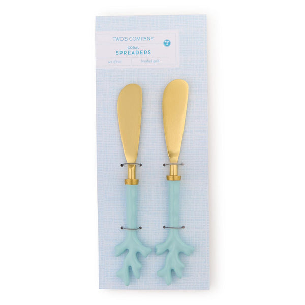 Seafoam Coral Spreaders