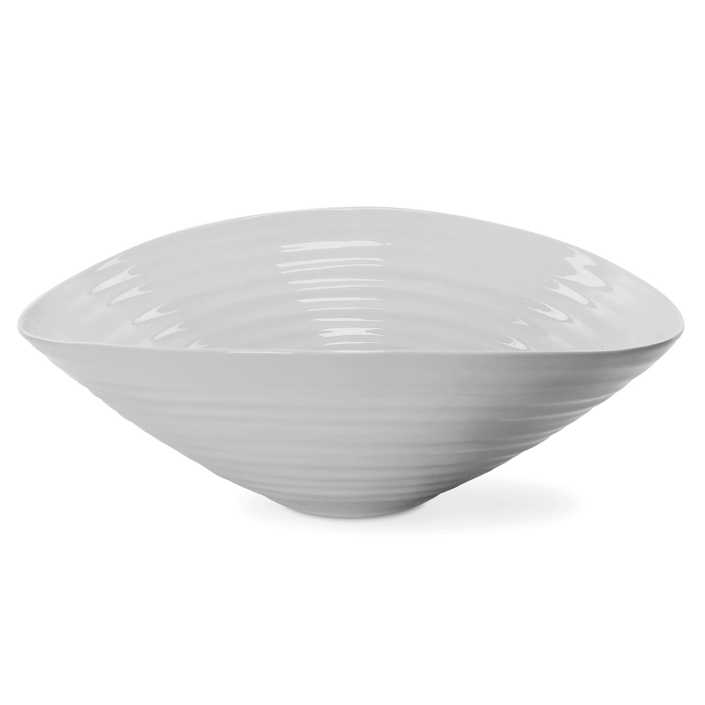 13" Salad Bowl- White