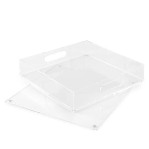 12" Square Insertable Acrylic Tray