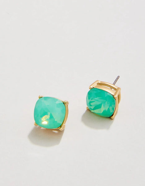 Sea La Vie Sea  Glass Stud Earrings- Be Marry