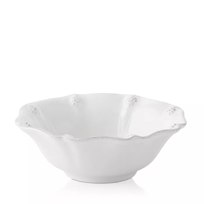 Berry & Thread Berry Bowl- Whitewash