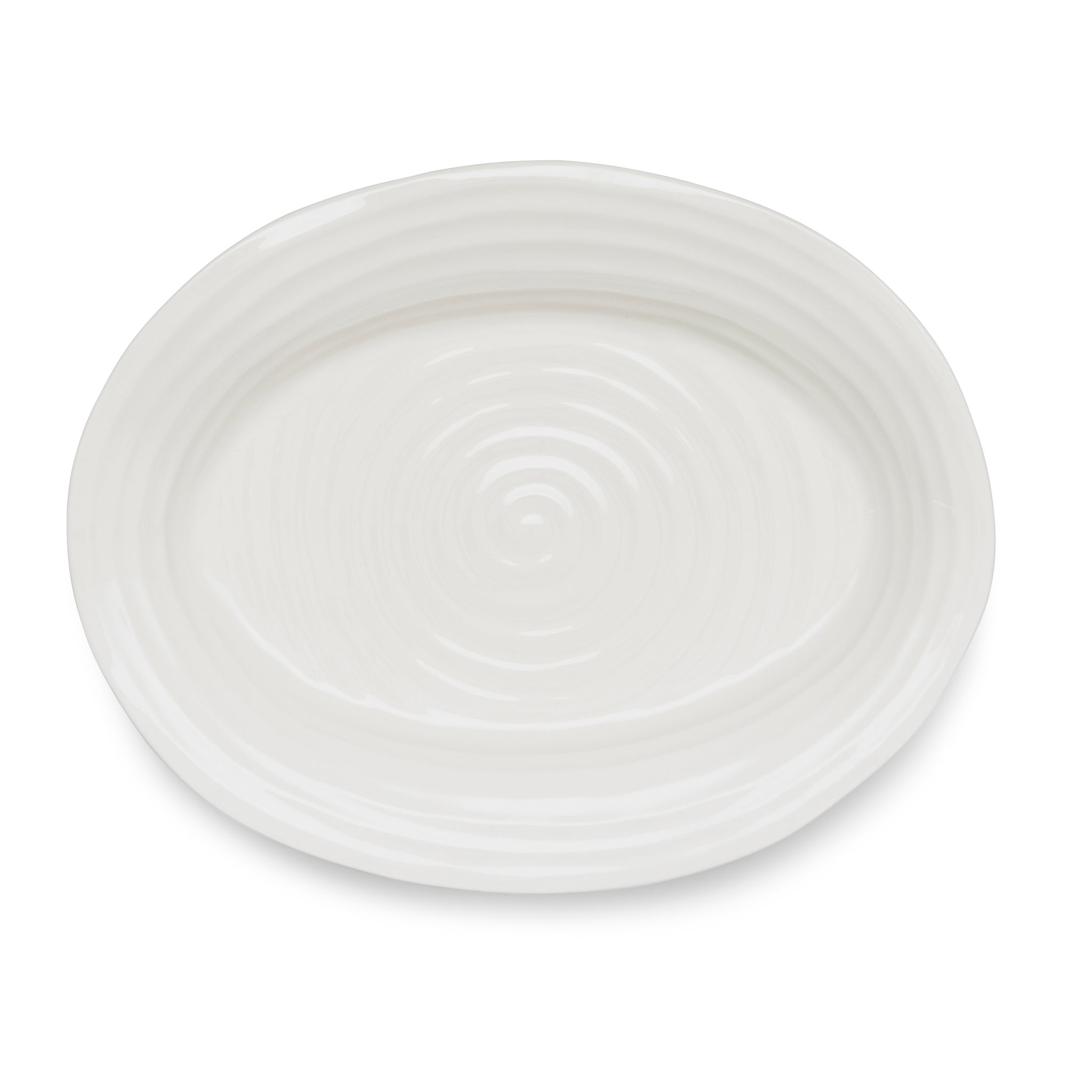 Medium Oval Platter- White