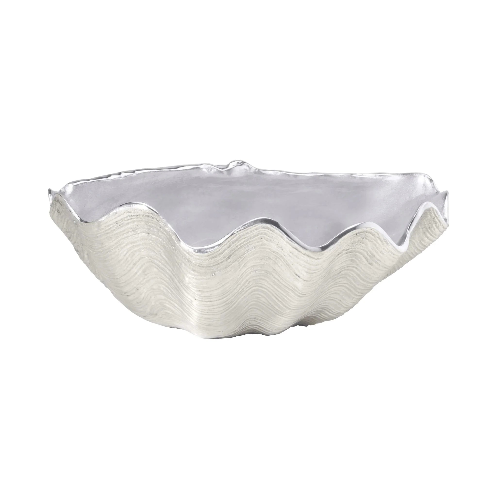 Ruffled Edge Scallop Bowl