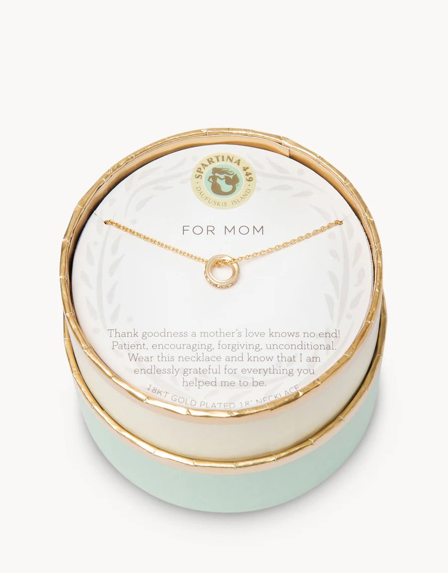 Sea La Vie Necklace Mom/Ring- gold