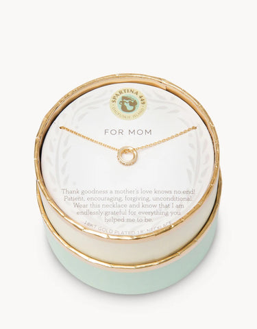 Sea La Vie Necklace Mom/Ring- gold
