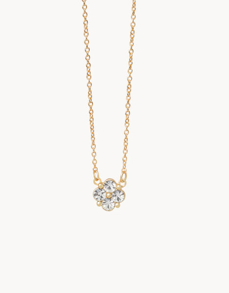 Sea La Vie Gold Necklace Blessed Clover