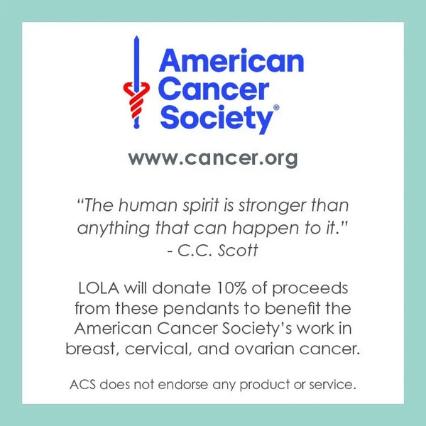 American Cancer Society Celtic Knot of Strength Small- Gold