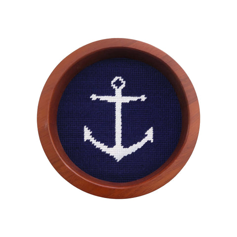 Wine Bottle Coaster- Anchor