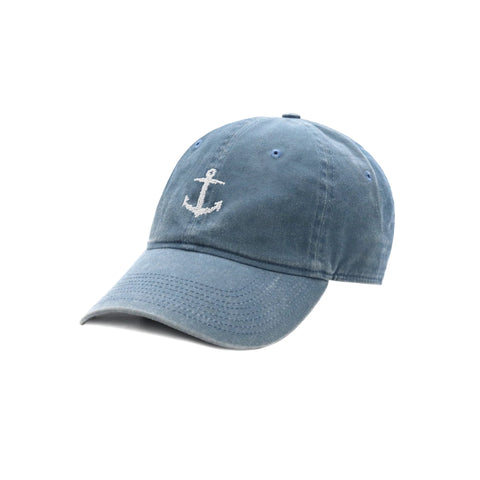 Anchor Hat- Steel Blue