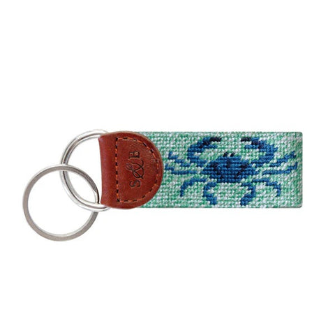 Blue Crab Key Fob