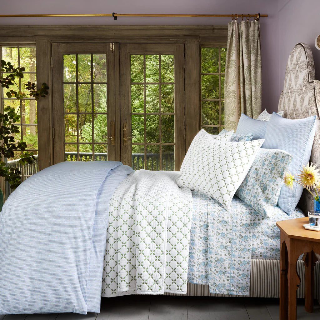 Cinde Light Indigo Duvet- King