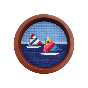 Wine Bottle Coaster- Sailor