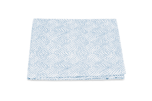 Duma Diamond Queen Fitted Sheet- Sky