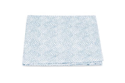 Duma Diamond Queen Fitted Sheet- Sky