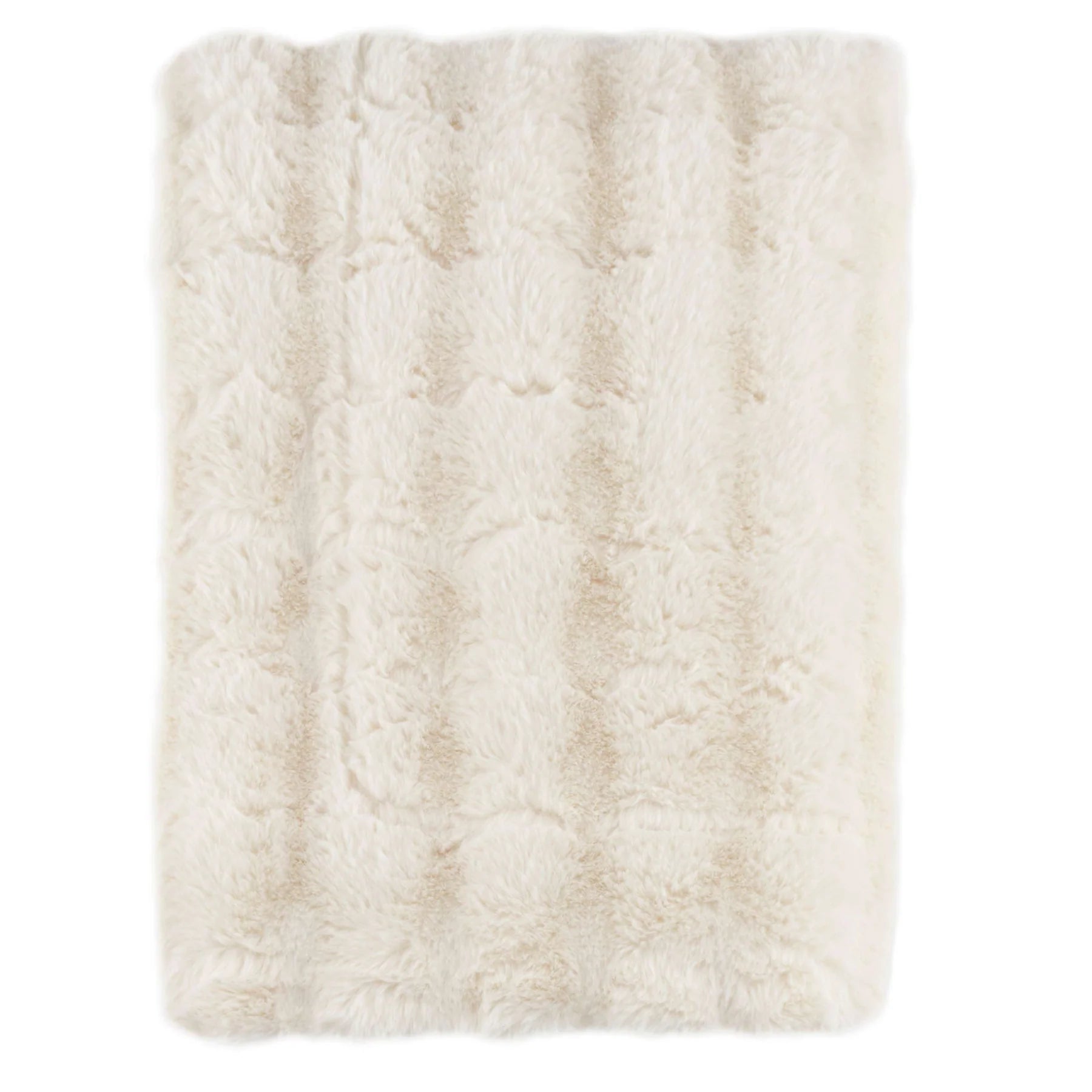 Fab Faux Ivory Throw