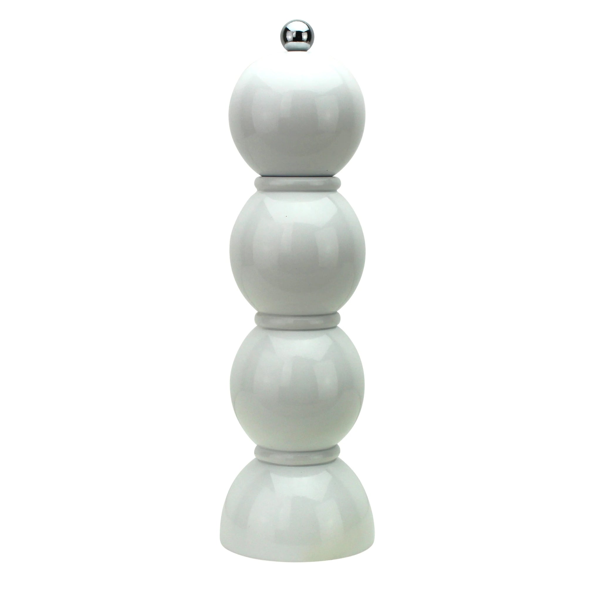 Bobbin Salt Or Pepper Grinder- White