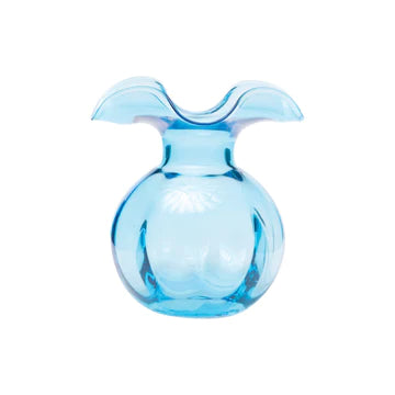 Hibiscus Bud Vase- Aqua