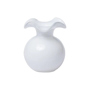 Hibiscus Bud Vase- White