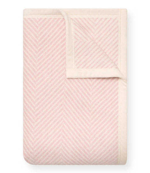 Harborview Herringbone Ballet Pink- Midi