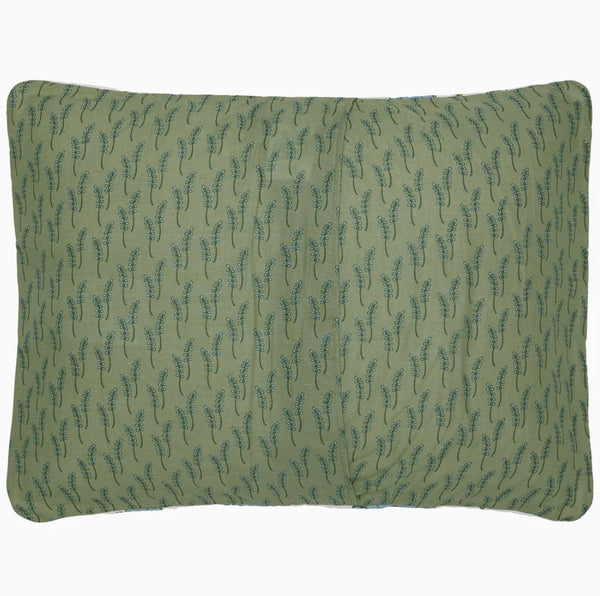Farah Light Indigo Sham- King
