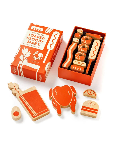 Loaded Bloody Mary- A Wooden Balance Game