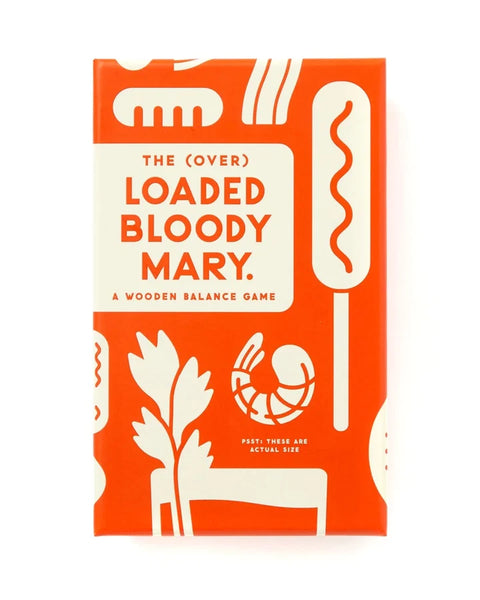 Loaded Bloody Mary- A Wooden Balance Game