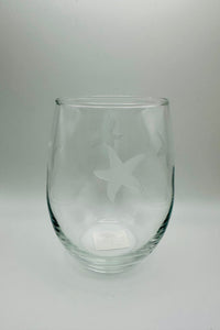 Welch Co. Starfish Stemless Wine Glass