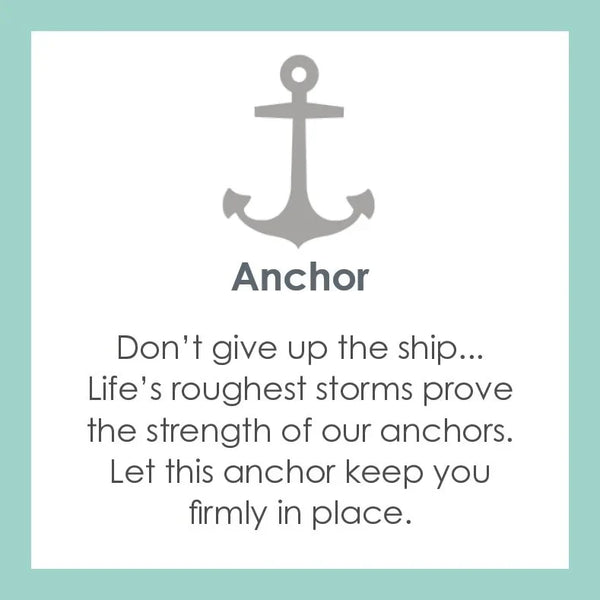 Lola Medium Charm- Gold Anchor
