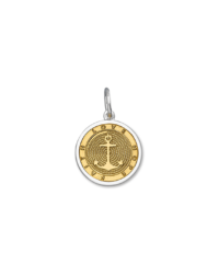 Lola Mini Pendant- Anchor Gold Center