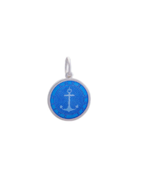 Lola Small Pendant-  Periwinkle Anchor
