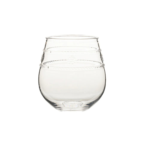 Isabella Acrylic Wine Glass- Stemless