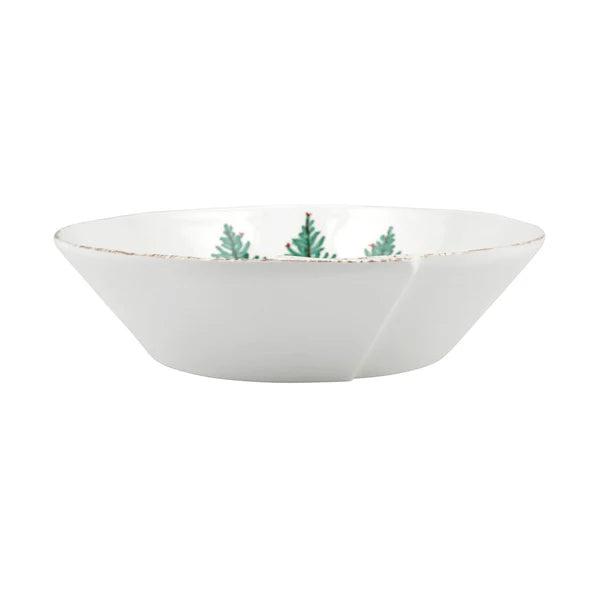 Melamine Lastra Holiday Serving Bowl