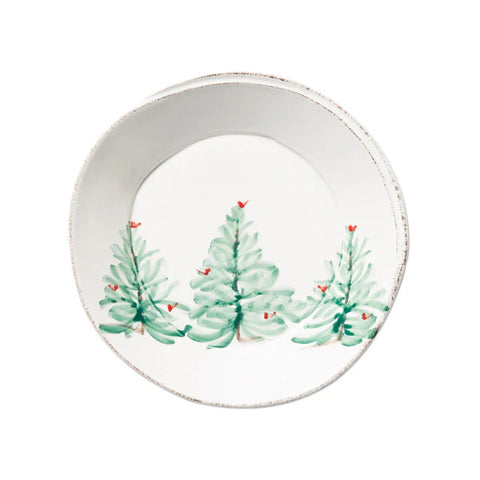 Melamine Lastra Holiday Dinner Plate