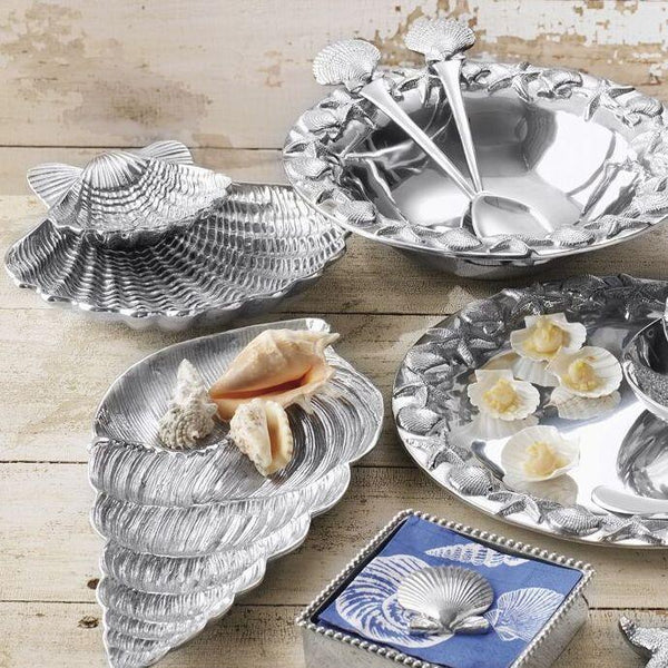 Scallop Shell 2-Piece Chip & Dip Set