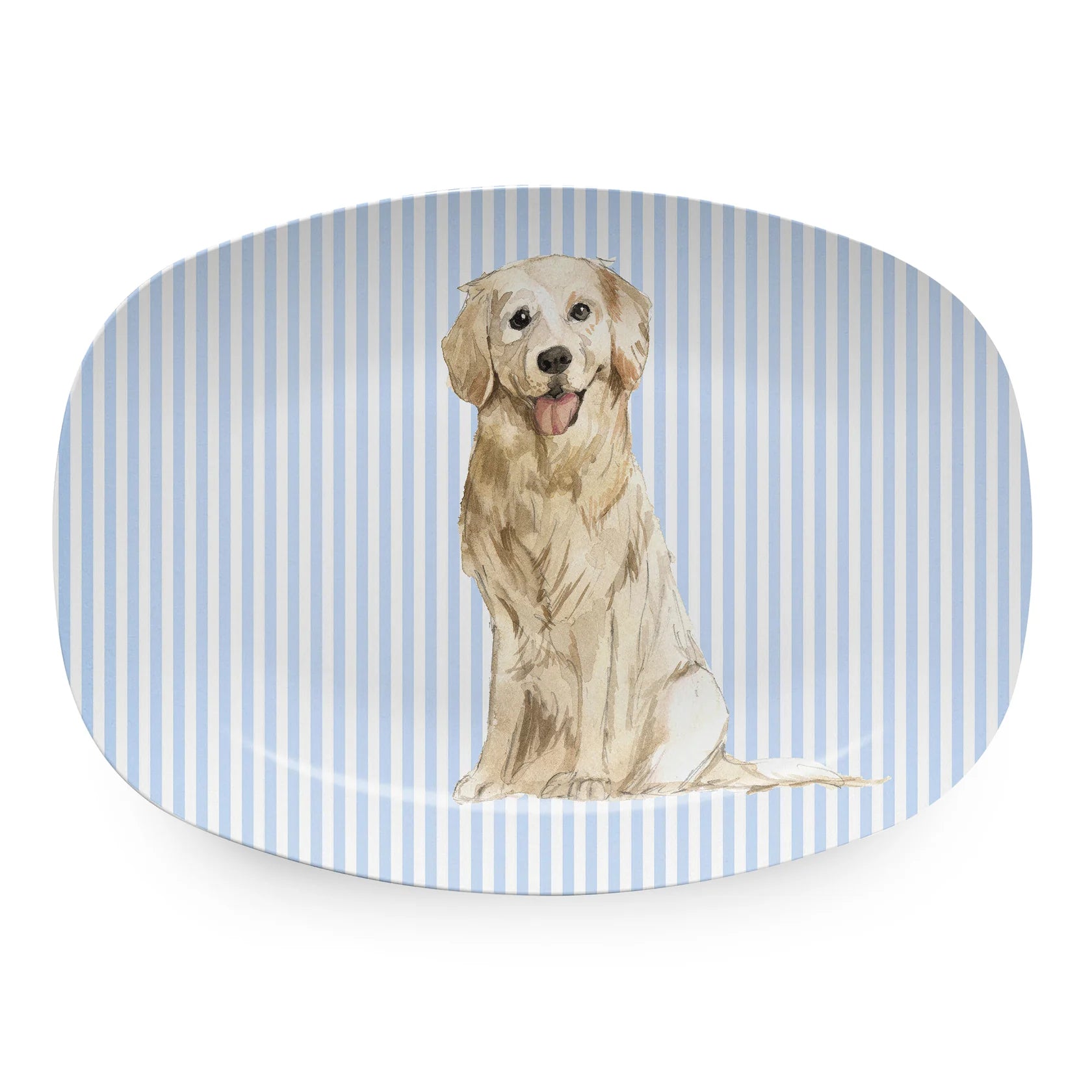 Best Friends Golden Retriever Platter