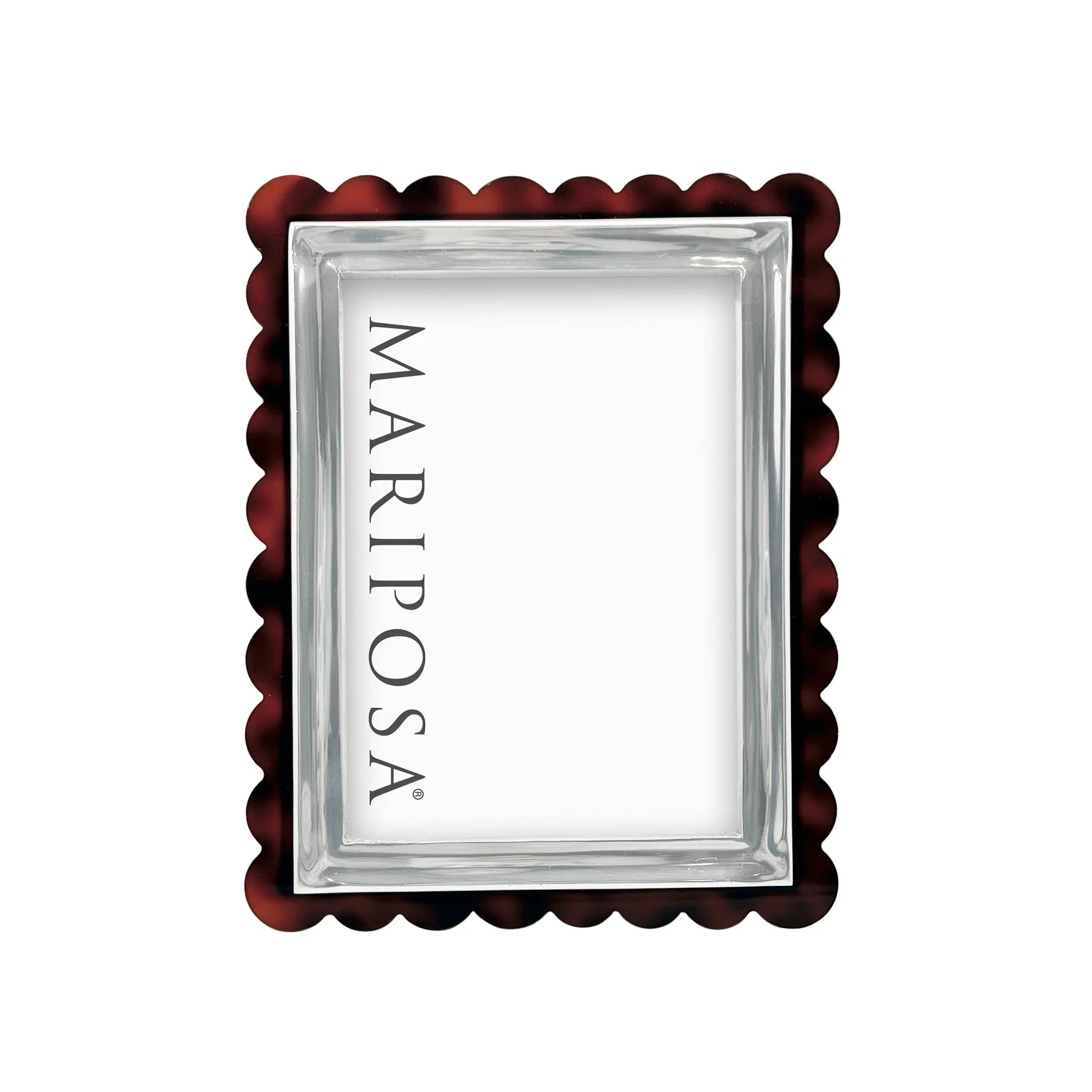 Tortoise Scallop Frame- 5x7