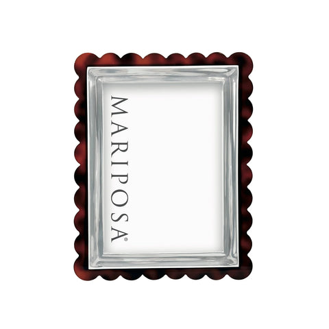 Tortoise Scallop Frame- 5x7