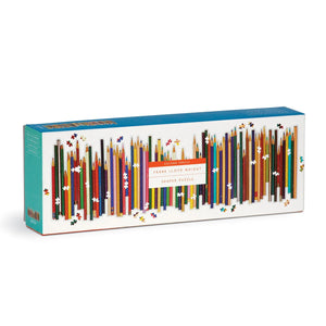 Frank LLoyd Wright- Colored Pencils Shaped Puzzle