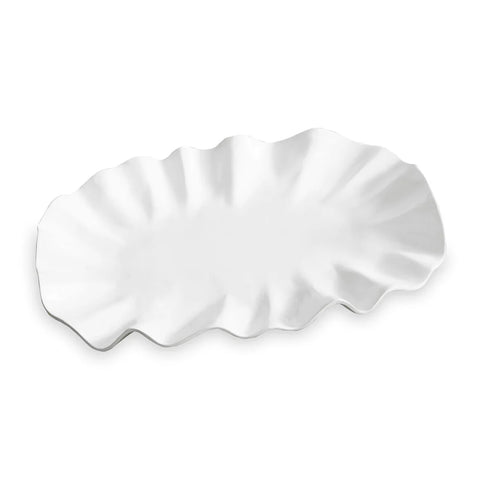 Vida Bloom Oval Melamine Platter- Large