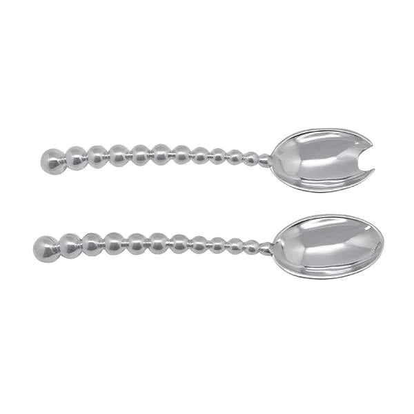 Large Pearled Salad Servers