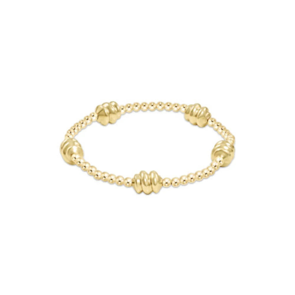 Admire 3mm Gold Bead Bracelet