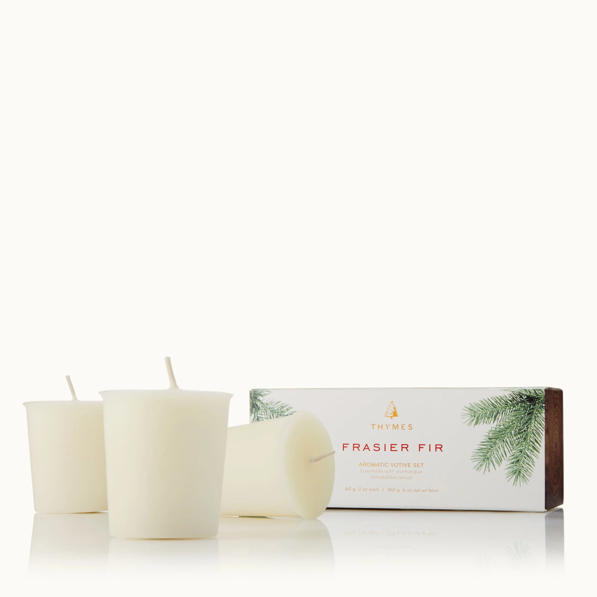 Frasier Fir Set of 3 Votive Candles